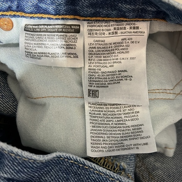 Levi's mens 505 jeans size 36x36 - Picture 5 of 5